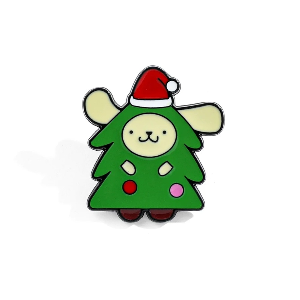 Holiday Pompompurin pin brooch.NWT